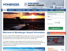 Tablet Screenshot of mombergerairport.info